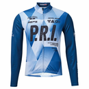 PEARLIZUMI (パールイズミ) 3455-BL プリントベーシックジャージ 17.PRIアクシス 15度対応メンズジャージ 2026年秋冬モデル
