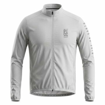 PEARLIZUMI(パールイズミ) PICC2300-BL - PICCストレッチウィンドシェル 1.ライトグレー 2026年秋冬 取扱店舗限定モデル