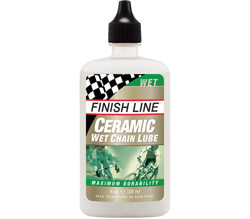 FINISH-LINE セラミック ウェット チェーン ルーブ 120ml ボトル