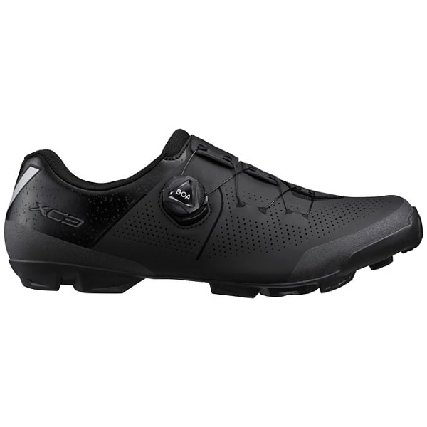 Shimano (シマノ) XC7(SH-XC703) SPD MTBシューズ ブラック ワイド