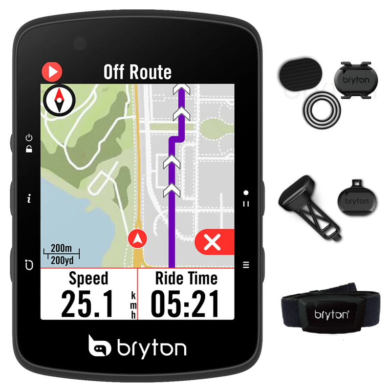 bryton (ブライトン) Rider650T (ライダー650T) GPSサイクルコンピューター (ケイデンス、スピード、心拍センサー付)