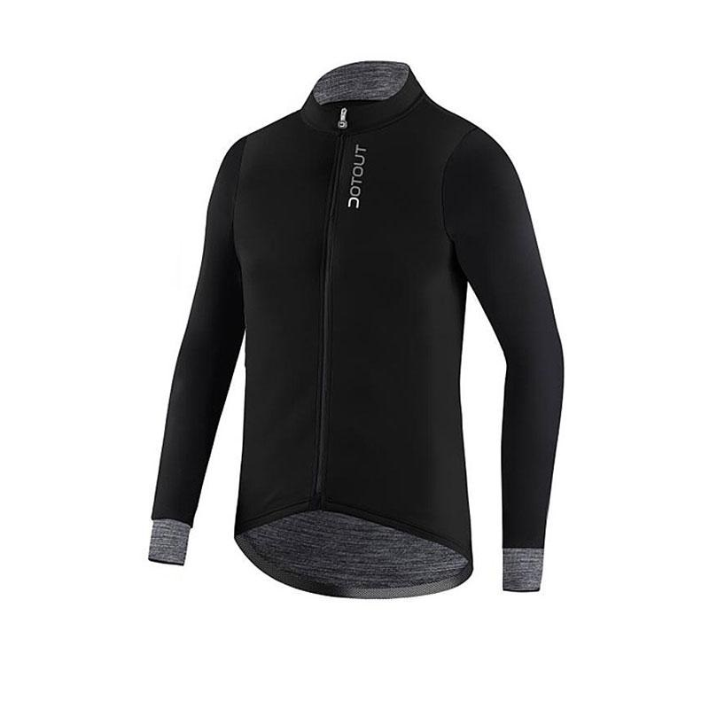 DOTOUT(ドットアウト) A17M570 Galaxy Jersey 長袖ジャージ/985(black-melange dark grey)