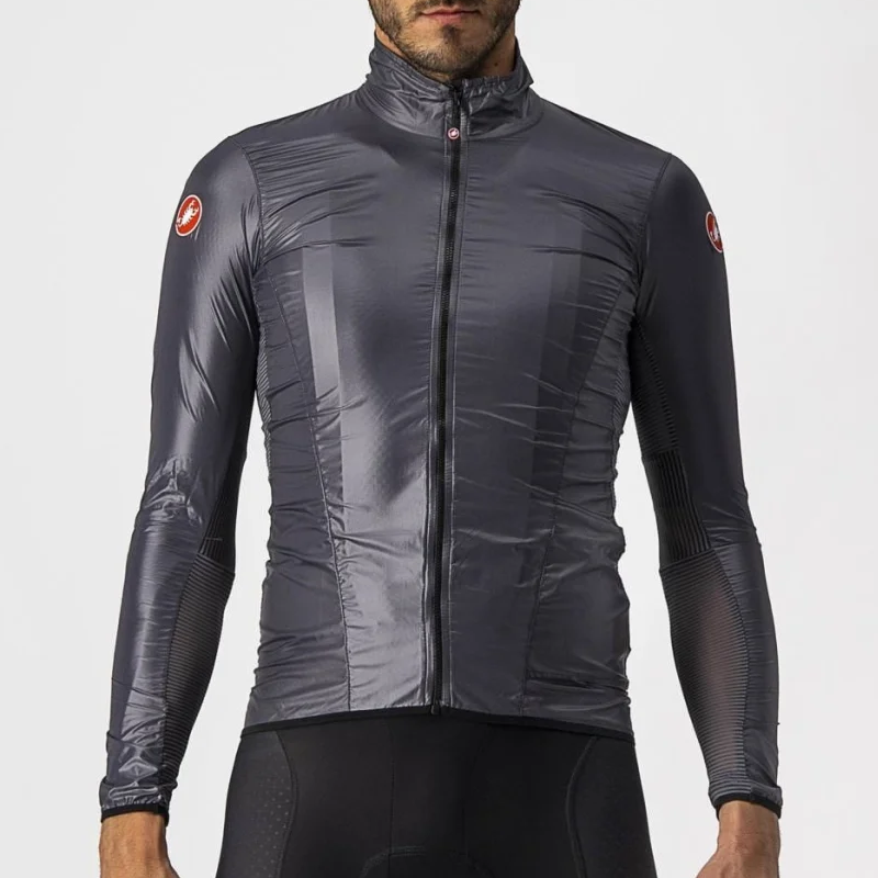【セール】CASTELLI (カステリ) 4520058 ARIA SHELL JACKET アリアシェルジャケット 030DARK GRAY