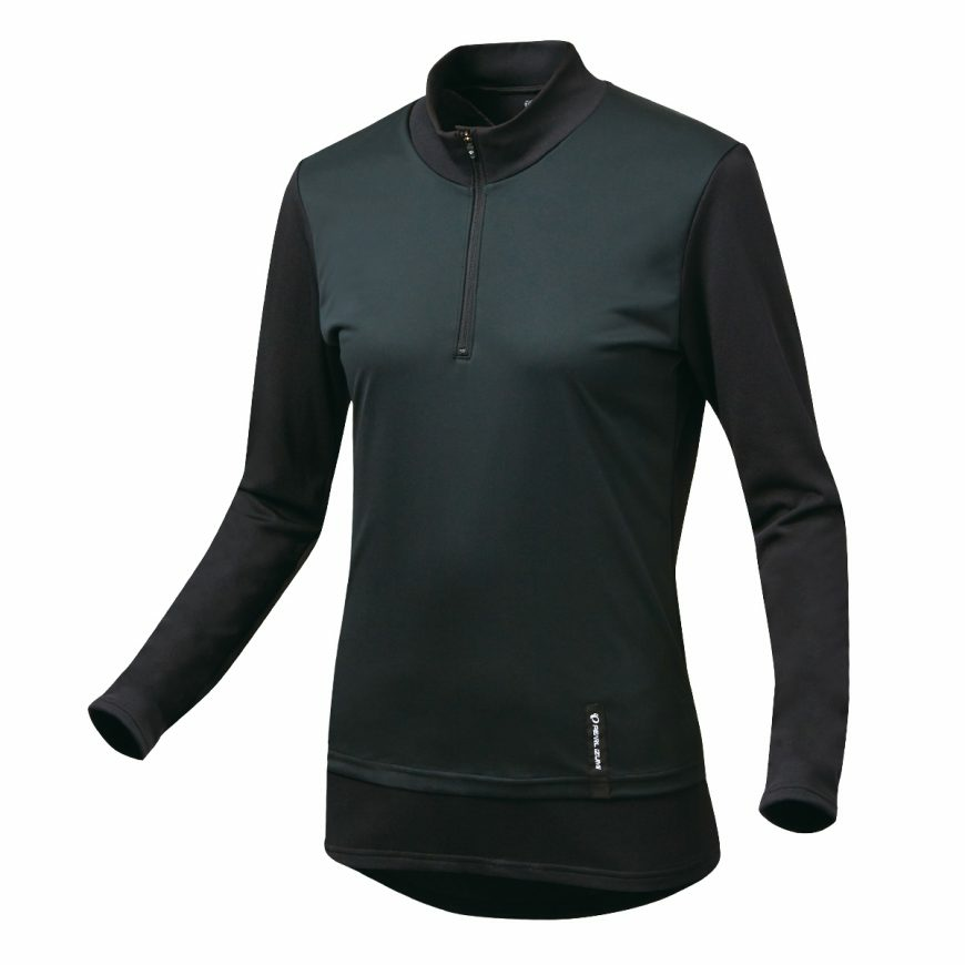 PEARLIZUMI (パールイズミ) W188 コンフォヒート ハイネック ロングスリーブ 0度対応 2.ブラック