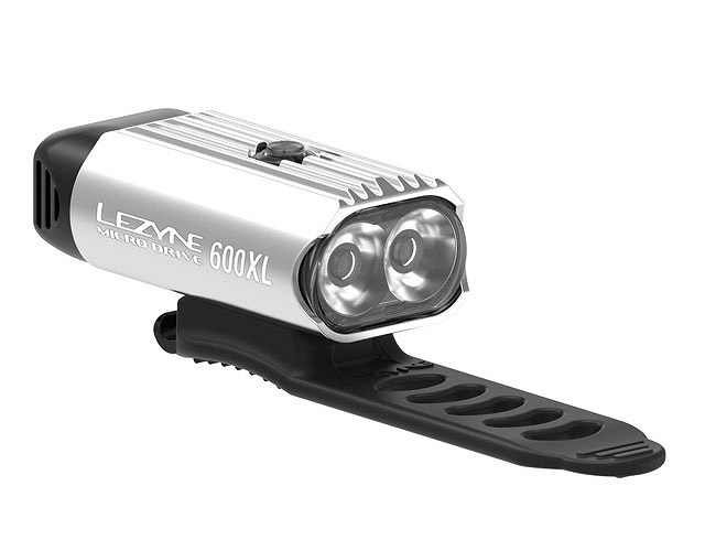 LEZYNE (レザイン) MICRO DRIVE 600XL フロントライト シルバー