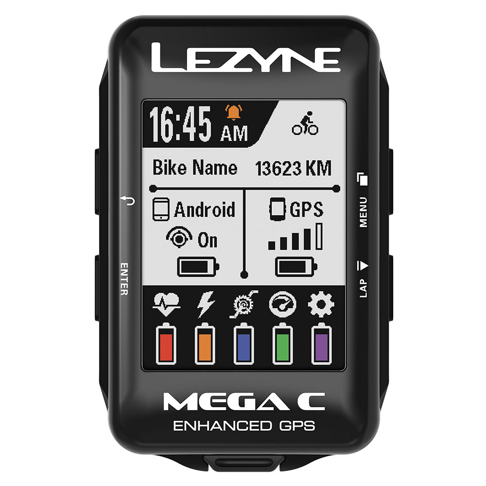 【SALE】 LEZYNE (レザイン) MICRO COLOR GPS サイクルコンピューター ブラック