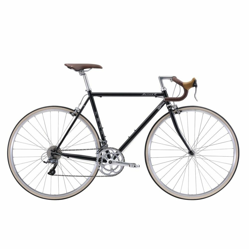 FUJI (フジ) BALLAD R (バラッド アール) ブラック 2023年モデル クロモリロードバイク完成車