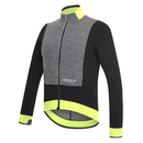 DOTOUT (ドットアウト) A16M510 Race Wool Air Max Jacket ジャケット 987(black-melange dark grey-yellow)