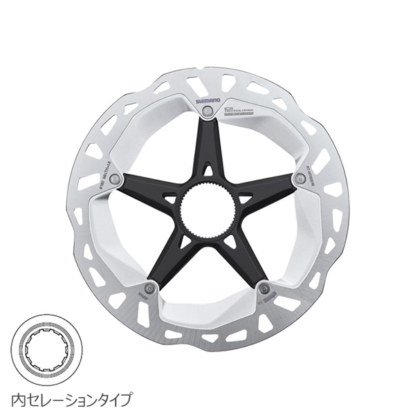 Shimano(シマノ) RT-MT800 ディスクブレーキローター 180mm/内セレーションロックリング付