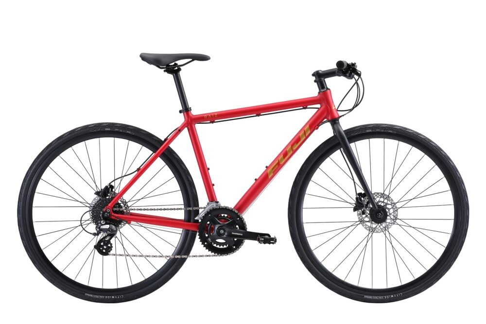 FUJI(フジ) RAIZ DISC(ライズディスク) 2022年 完成車 油圧ディスクブレーキ クロスバイク マットファイア