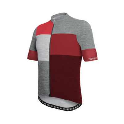 DOTOUT(ドットアウト) A18M040 Square Jersey/803(grey-red)
