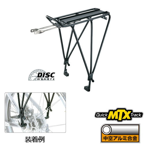 TOPEAK(トピーク) エクスプローラー 29er チューブラーラック (ディスク ブレーキ対応型) リアキャリア