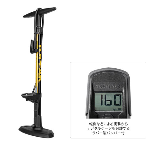 TOPEAK(トピーク) JoeBlow Sport Digital ジョーブロー スポーツ デジタル フロアポンプ