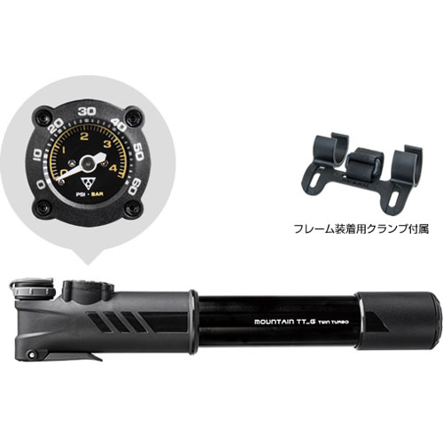TOPEAK(トピーク) Mountain TT_G マウンテン TT_G ポータブルポンプ