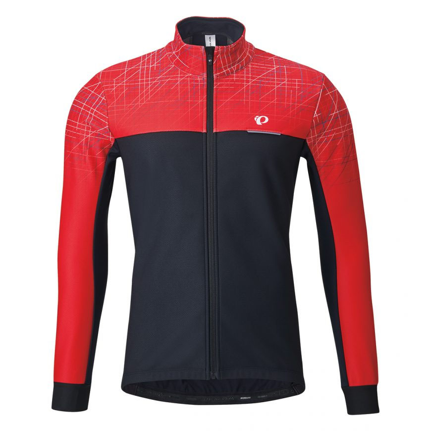 【SALE】 PEARLIZUMI (パールイズミ) 3500-BL ウィンドブレーク ジャケット 5度対応 12.レッド