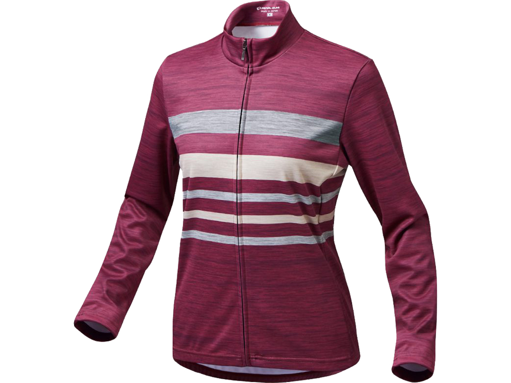 PEARLIZUMI(パールイズミ) W9334-BL シティライド ウォーム プリント ジャージ 15度対応 15.カスケードストライプ