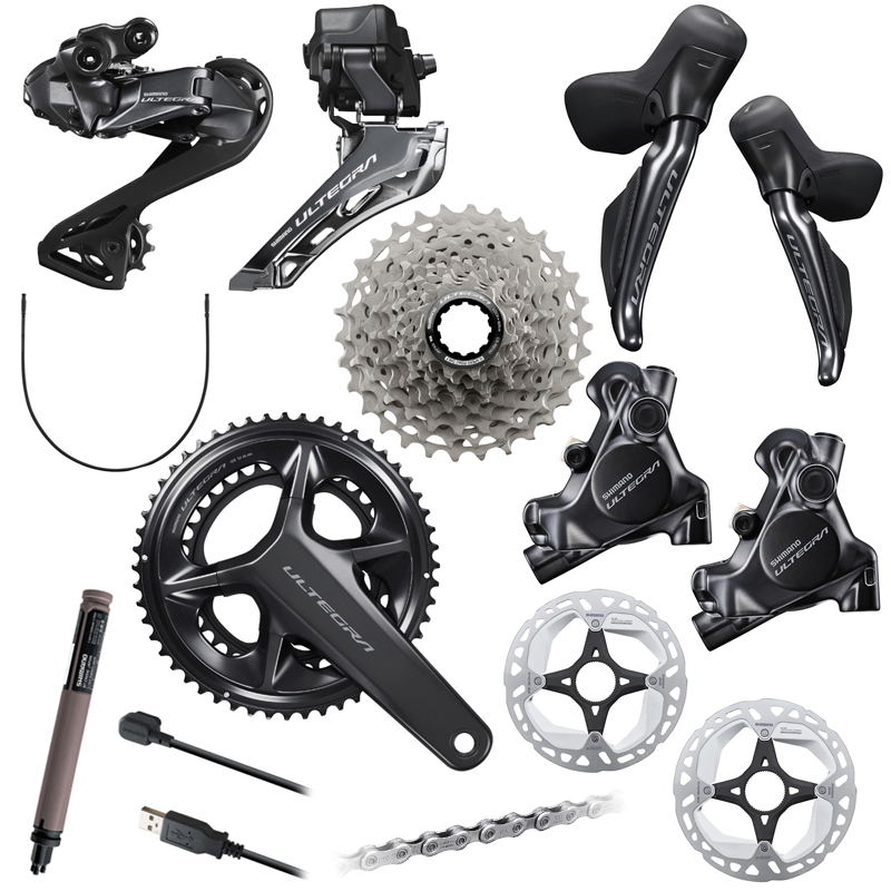 Shimano (シマノ) ULTEGRA(アルテグラ) Di2 R8170 ディスクブレーキ仕様 電動コンポセット 2×12スピード