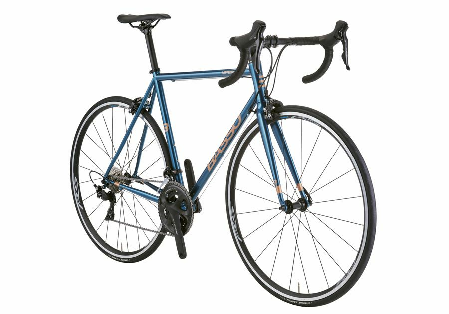 BASSO (バッソ) VIPER 105 (ヴァイパー105) R7000 2023年 完成車 リムブレーキ クロモリロードバイク ペトローリアム