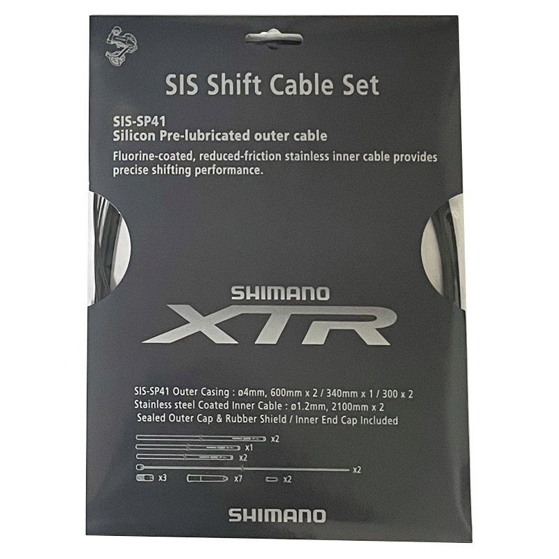 Shimano (シマノ) XTR シフトケーブルセット ブラック(Y60098060)