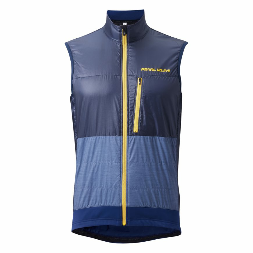 PEARLIZUMI(パールイズミ) 3710-B キルトベスト 10度対応 4.ネービー