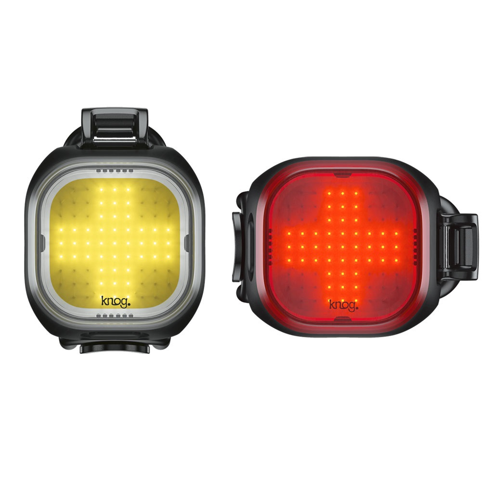 KNOG(ノグ) BLINDER MINI CROSS TWINPACK ブラインダーミニ フロントライト テールライト 前後セット