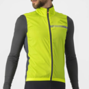 【SALE】CASTELLI (カステリ) 4521512 SQUADRA STRETCH VEST (スクアドラストレッチベスト) 383ELECTRIC LIME/DARK GRAY
