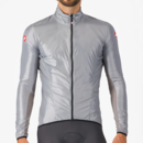 【セール】CASTELLI (カステリ) 4520058 ARIA SHELL JACKET アリアシェルジャケット 870.SILVER GRAY