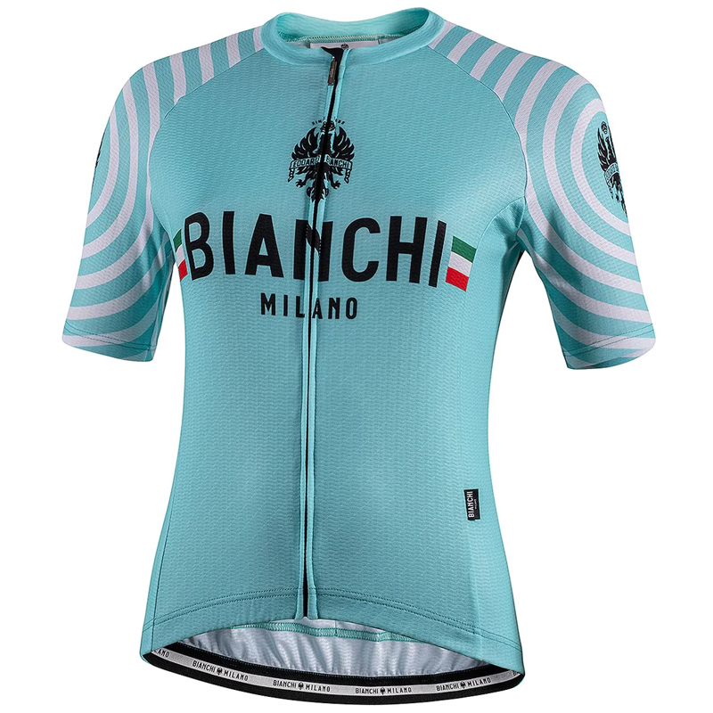 【AB-06】Bianchi MILANO(ビアンキミラノ) ALTANA ウィメンズ 半袖ジャージ 4300CELESTE BIANCHI