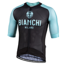 【AB-08】Bianchi MILANO(ビアンキミラノ) VALCONCA1 半袖ジャージ 4000NERO/CELESTE BIANCHI