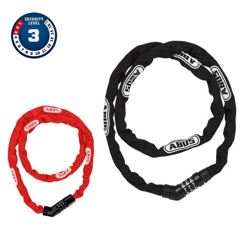 ABUS(アブス) 4804C チェーンロック 全長1100mm ダイアルタイプ