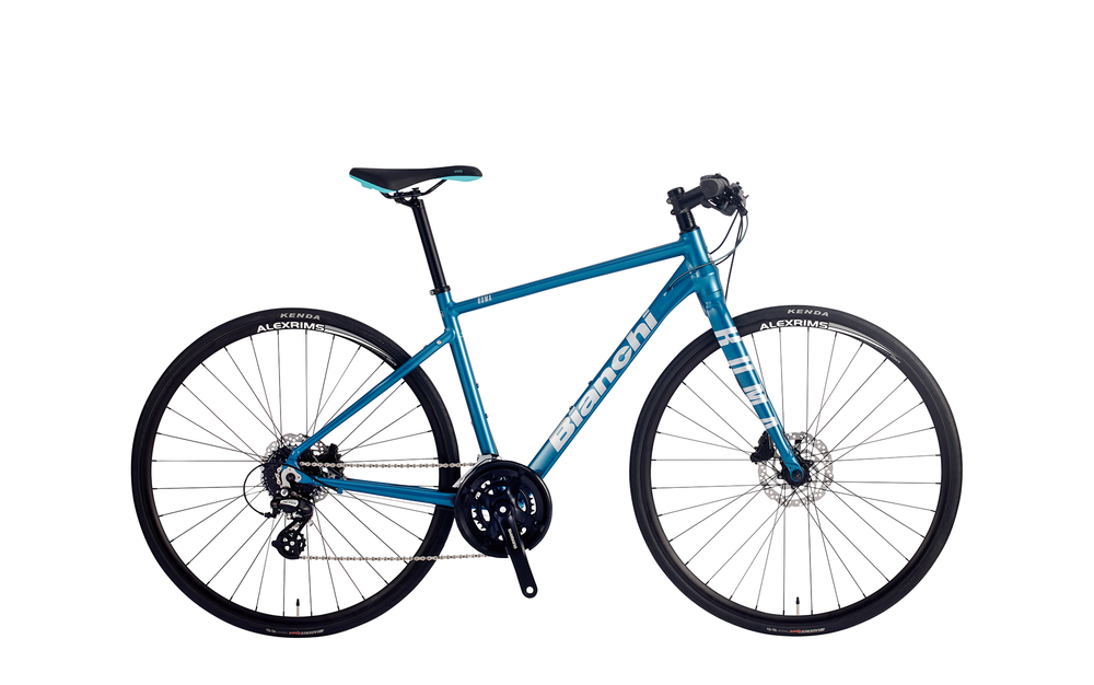Bianchi(ビアンキ) ROMA3(ローマ3) 2022年モデル 油圧ディスクブレーキ アルミクロスバイク完成車 ブルーフォレスト