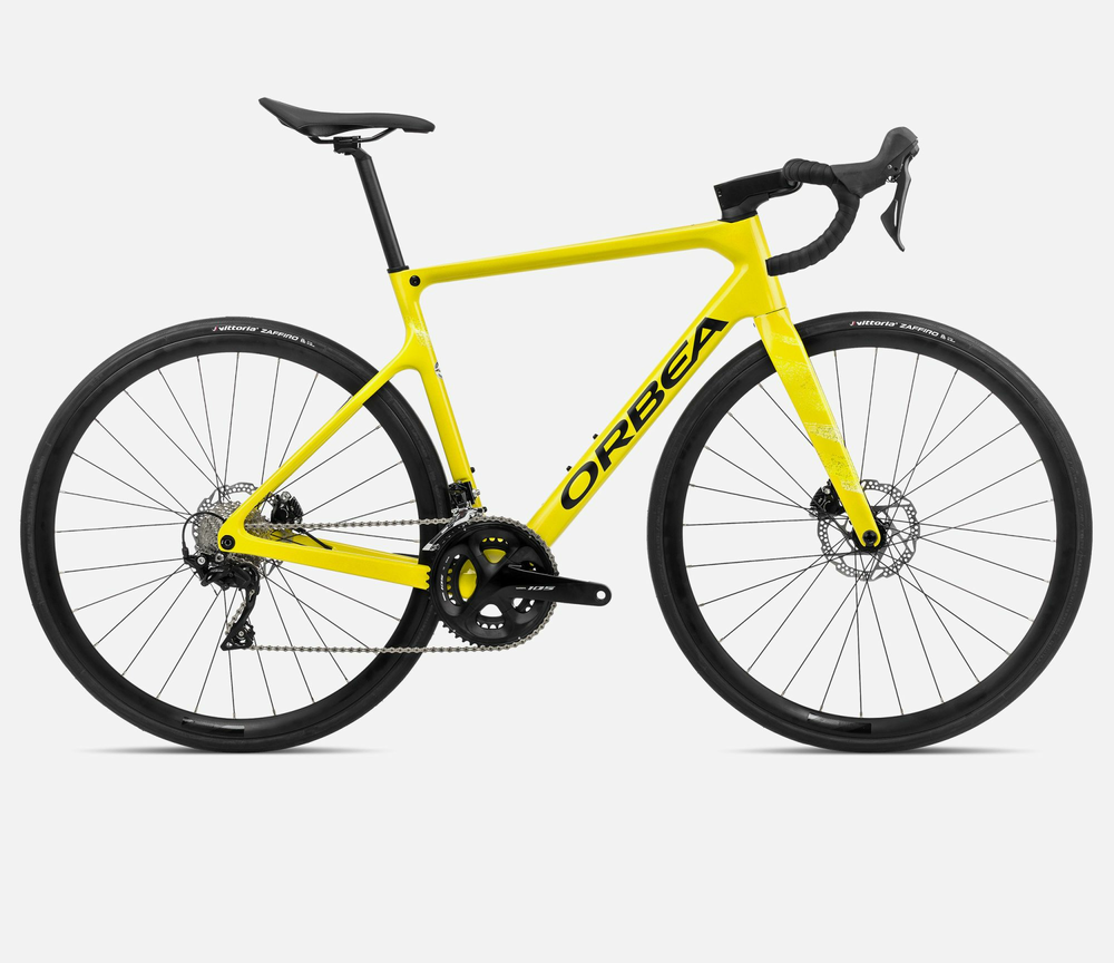 ORBEA(オルベア) ORCA M30 (オルカM30) 2023年モデル 105 油圧ディスクブレーキ カーボンロードバイク完成車 イエローブラック