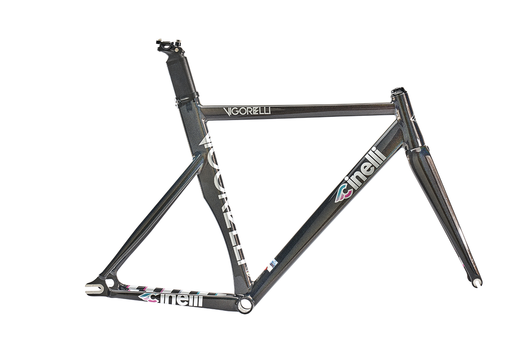 【対面販売】CINELLI (チネリ) VIGORELLI (ビゴレリ) 2024年 アルミトラックフレーム ピストフレーム シングルスピード