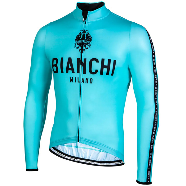 【AB-30】Bianchi MILANO (ビアンキミラノ) CARPEGNA 長袖ジャージ 4300CELESTE
