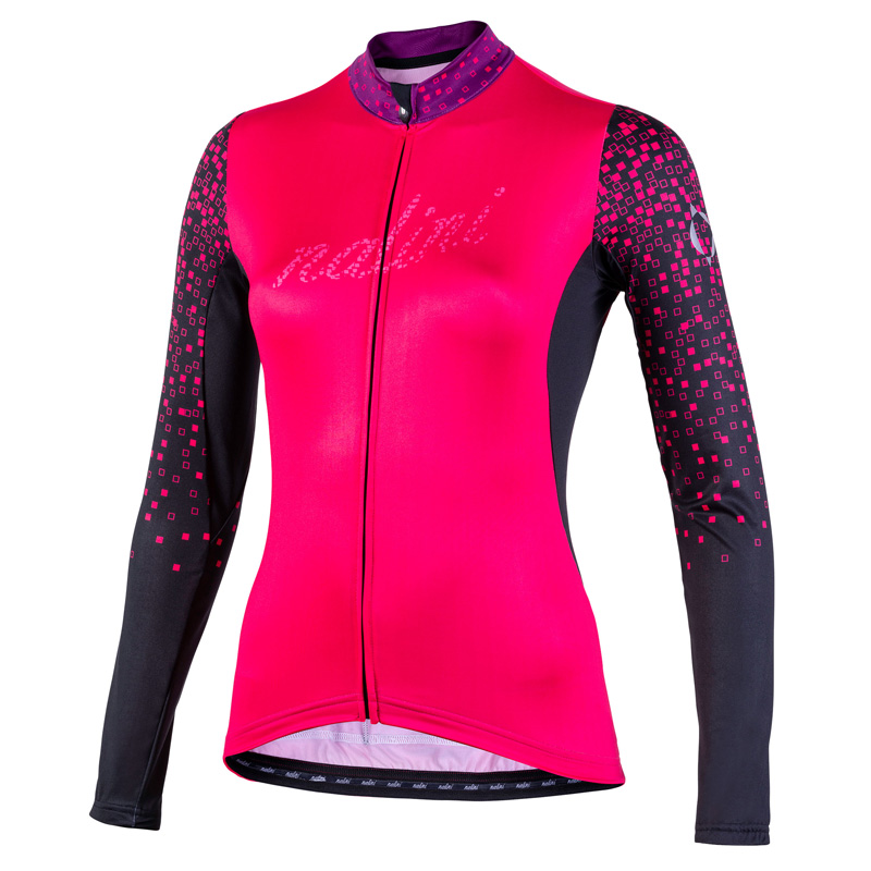 【AN-30】Nalini(ナリーニ) AIS LW LADY JERSEY 2.0 長袖ジャージ 4700NERO/FUCSIA