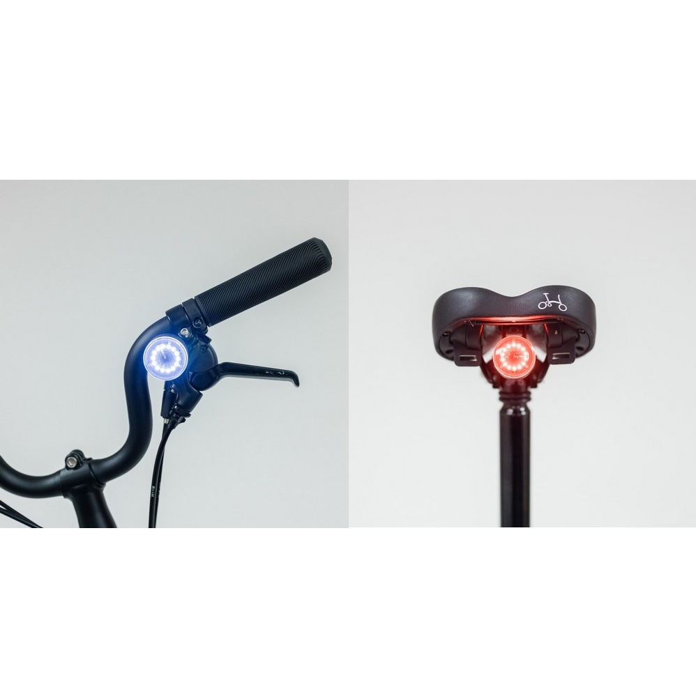 BROMPTON (ブロンプトン) BE SEEN LIGHTS フロントライト テールライト 前後セット
