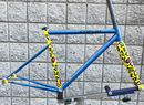 DE ROSA (デローザ) Corum Custom コラム カスタム リムブレーキ ロード フレーム Blue Yellow Revo