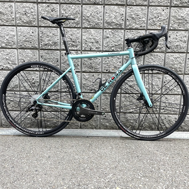 DE ROSA (デローザ) CORUM DISC コラム ディスク CHORUS仕様 ディスク ロードバイク Blue Glossy