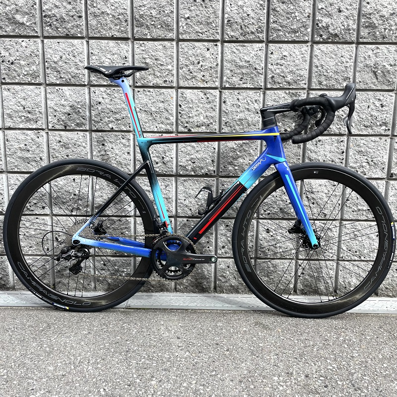 DE ROSA (デローザ) MERAK DISC メラク ディスク SUPER RECORD仕様 ディスク ロードバイク Viperhaze Blue
